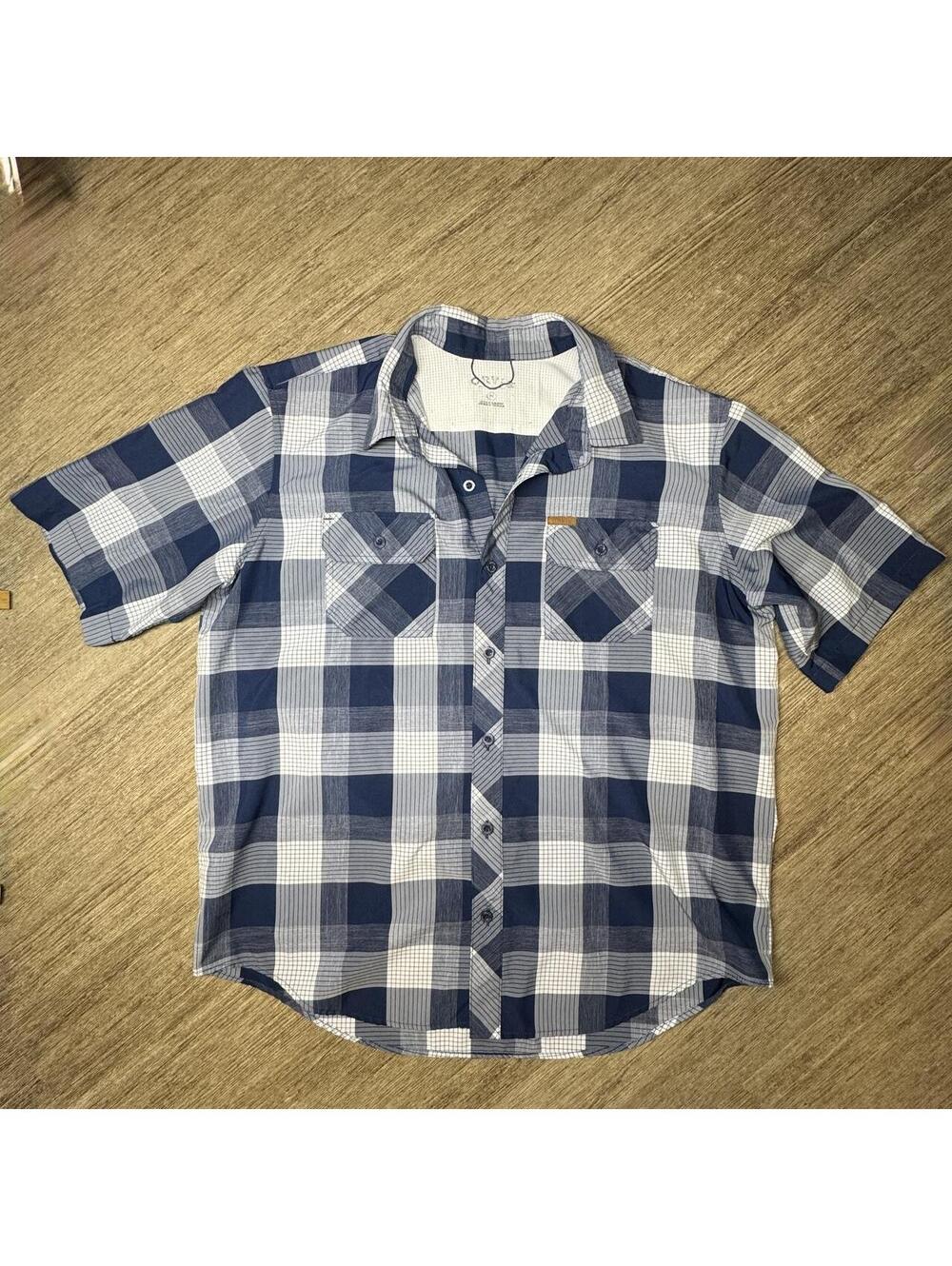 Orvis Men's XL Blue classic shirt